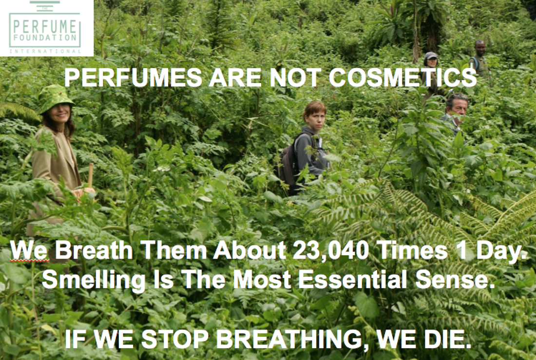 Perfumes are not cosmetics